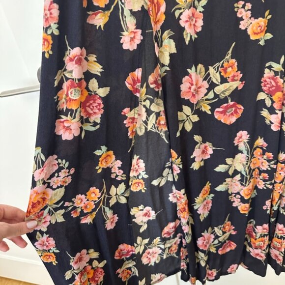 Flynn Skye Bardot Maxi Dress Floral Print Size S - Picture 8 of 12